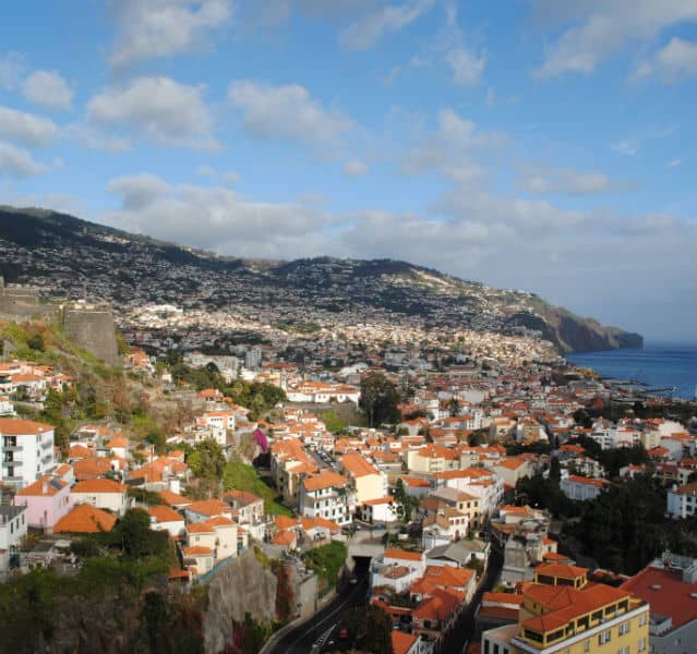 Beste Aussicht in Hanglage: Funchal ist die Hauptstadt von Madeira