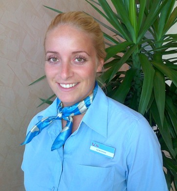 Reiseleiterin Lena Laimer, TUI Service Dubai
