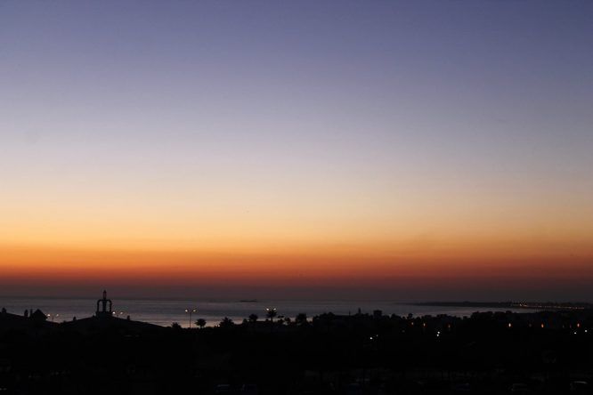 Sonnenuntergang an der Costa de la Luz