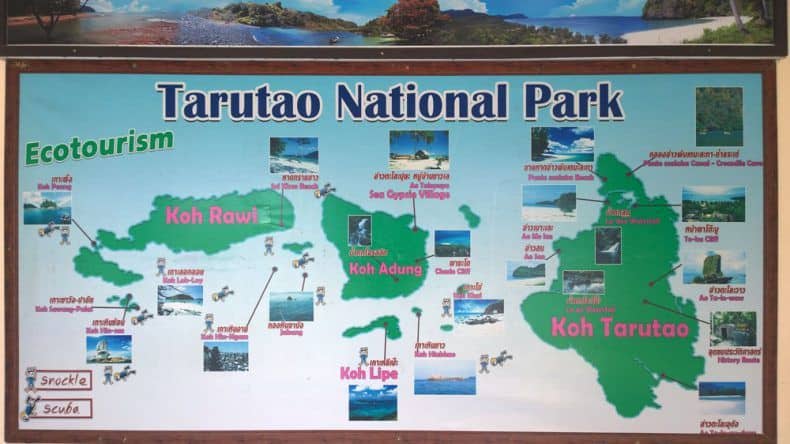 Tarutao Inseln und Koh Lipe