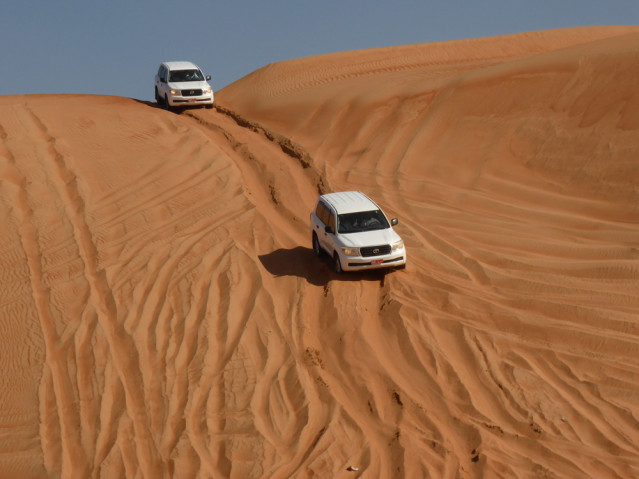 Wüstenfahrt im Oman
