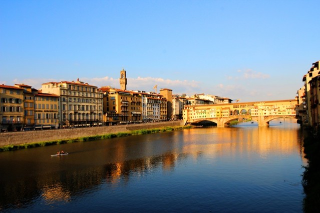 Ponte Vecchio - heute ein Eldorado für alle, die gerne Schmuck shoppen.