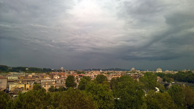 Ausblick auf Rom