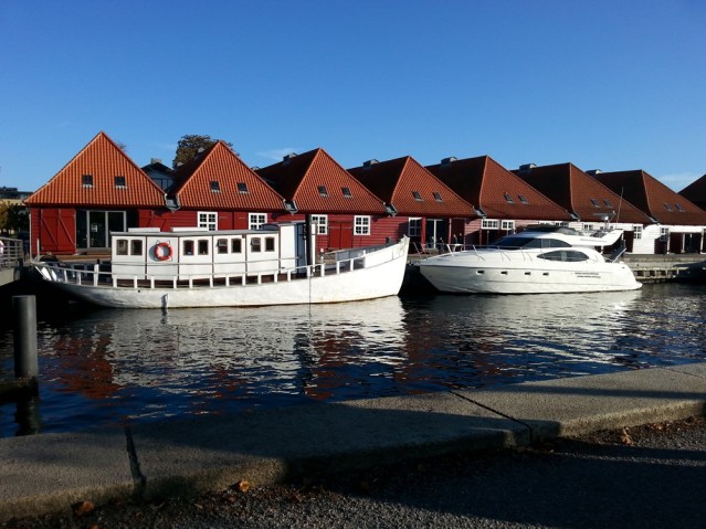 Boote prägen das Stadtbild von Kopenhagen
