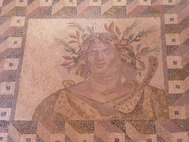 Mosaik im "Haus des Dyonysos"