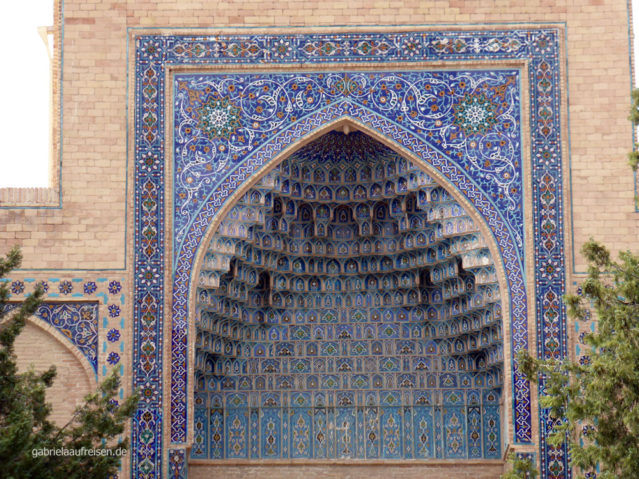 Kacheln in der Nekropole von Samarkand