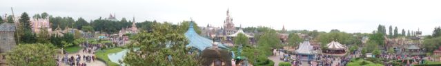 Blick aufs Disneyland® Paris