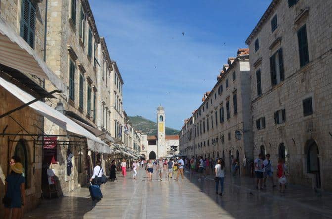 Die schöne Altstadt Dubrovniks