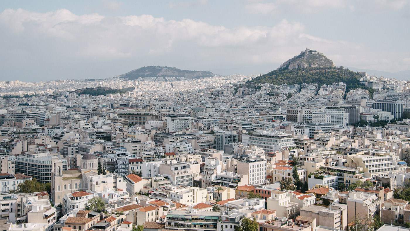 Traumaussicht auf Athen (Fotocredit: Alexandra Kryanewa)