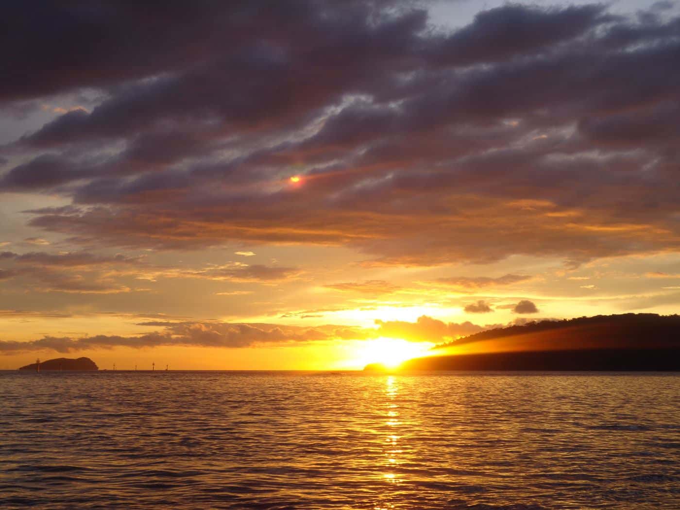 Sonnenuntergang in Kota Kinabalu