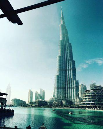 Burj Khalifa ist mit 828 Metern das höchste Gebäude der Welt
