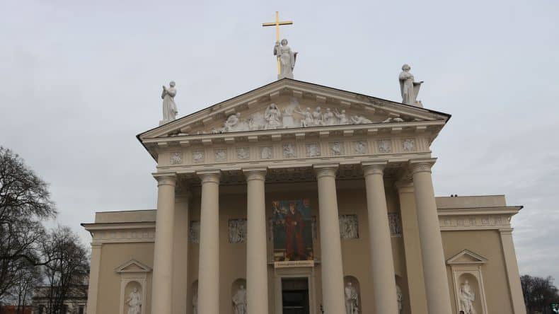 Die Kathedrale in Vilnius