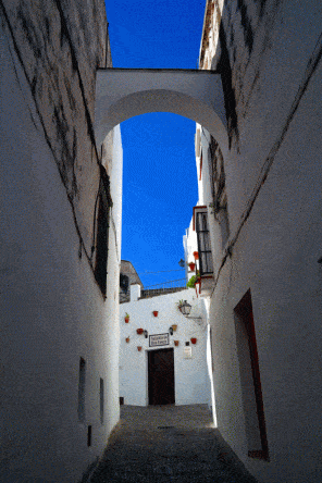 Arcos de la Frontera: eines der schönsten „pueblos blancos“ (weißen Dörfer) mit seinen historischen Gassen