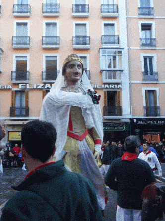 Los Gigantes in Pamplona