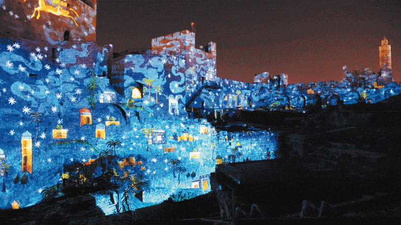 Wirklich spektakulär: Die Night Spectacular“ am Davidsturm