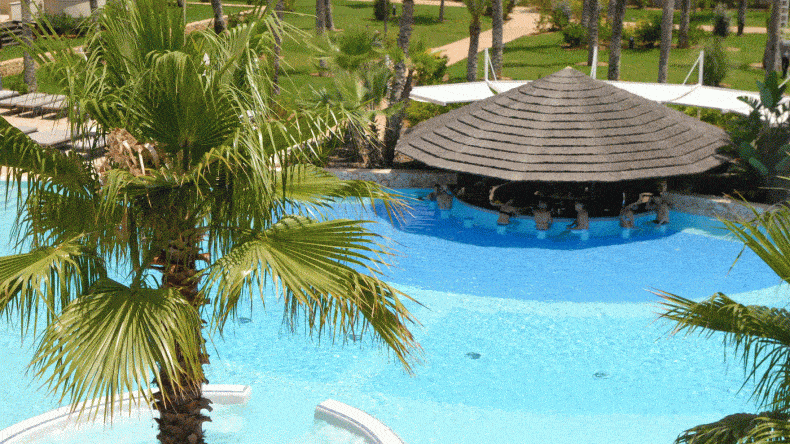 Swim-up-Pool im Protur Biomar Gran Hotel Spa
