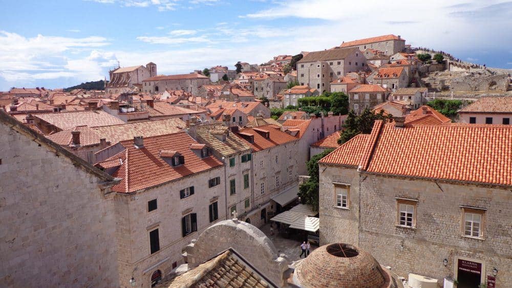 Ausblick auf die Stadt Dubrovnik