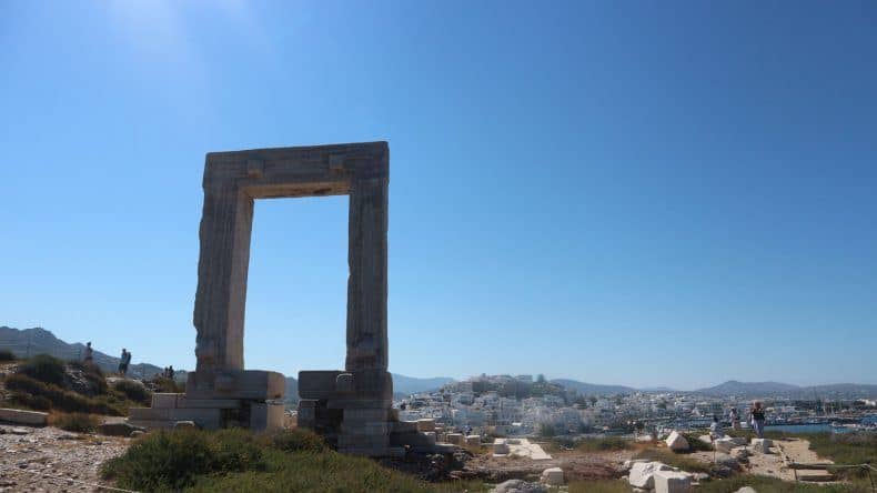 Die Portara - das berühmte Wahrzeichen von Naxos