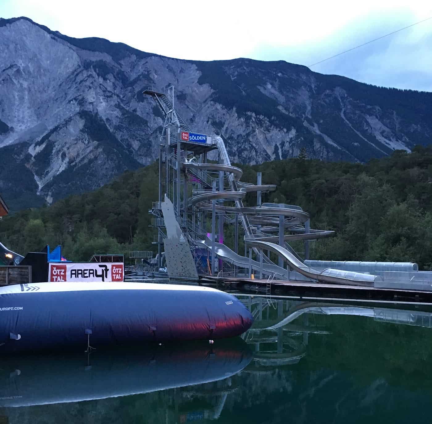 No Risk, no fun Die Area 47 in Österreich Wasseraction im Outdoor