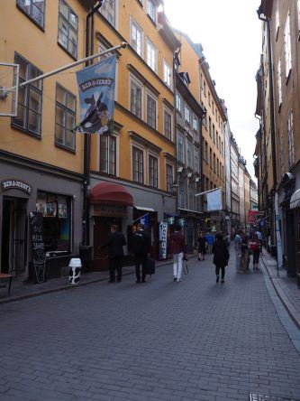Die Altstadt von Stockholm