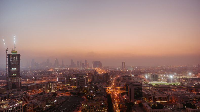 Der Besuch lohnt sich: Ausblick auf die Skyline Dubais vom Iris Dubai aus