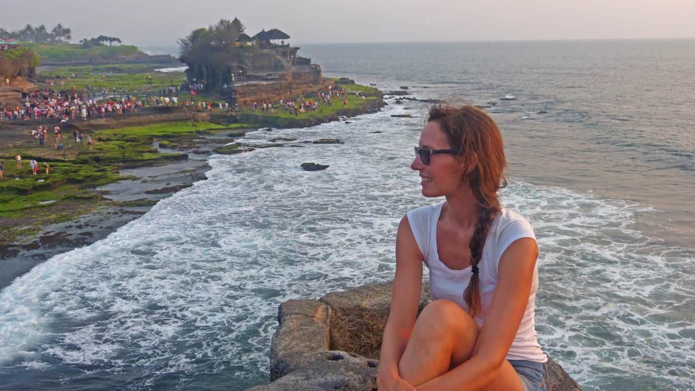 Wohl mit der beeindruckendste Strand der Welt: Tanah Lot auf Bali