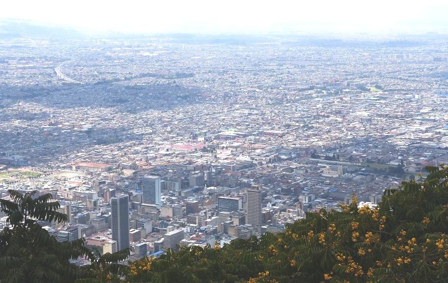 Was für ein sagenumobender Blick auf Bogotá