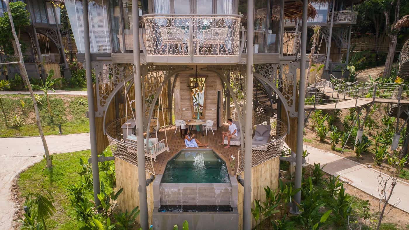 Modern und mitten in der Natur: Die Baumhaus-Villa mit Blick auf Phang Nga Bay
