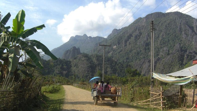 The Big Loop - Mit dem Roller durch die Berge rund um Vang Vieng