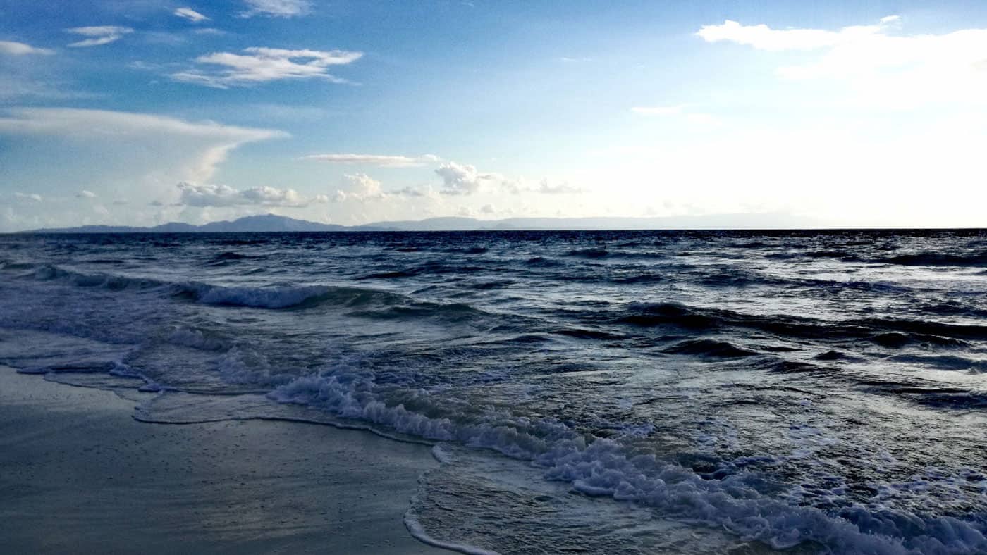Feiner Sand und ganz lange ganz flach – Kyllini Beach