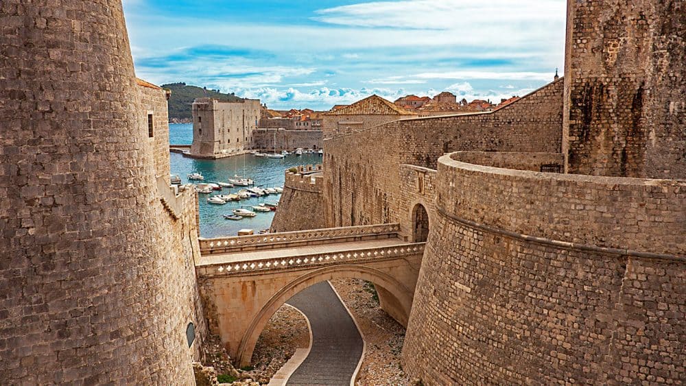 Die Altstadt in Dubrovnik war Drehort für die Serie "Game of Thrones"