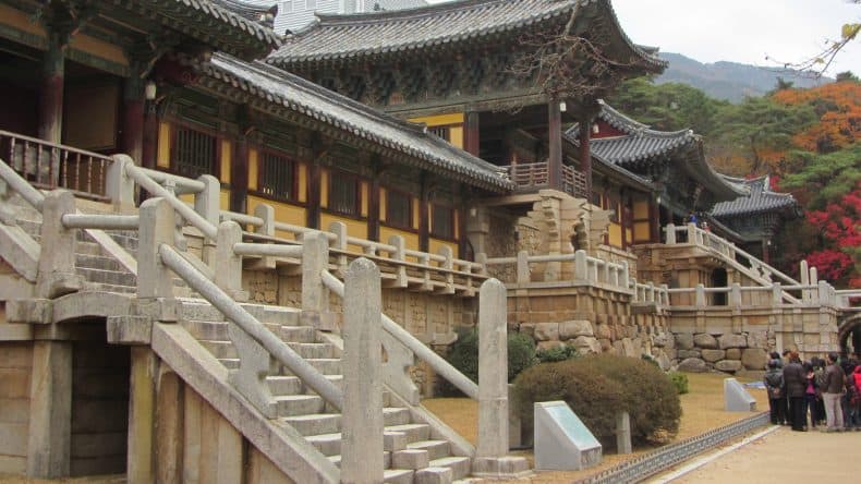 Der buddhistische Bulguksa-Tempel ist eines der großen Highlights Gyeongjus.