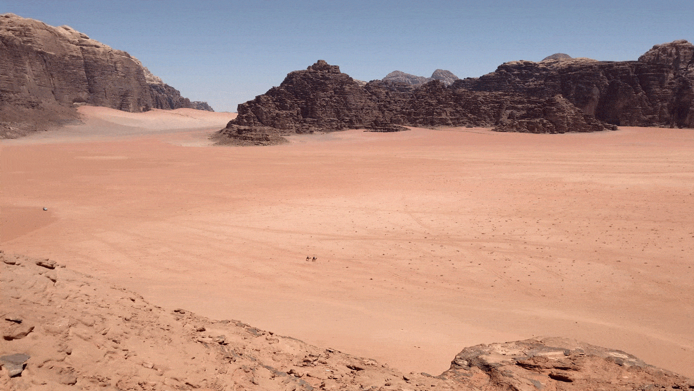 Wüstenromantik in Jordanien