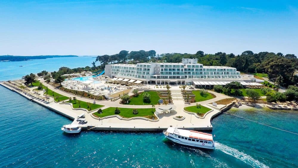 Das 4-Sterne-Valamar Collection Isabella Island Resort befindet sich auf der autofreien Insel Sveti Nikola