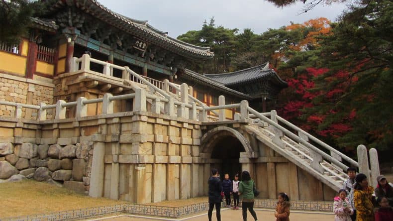 Der mächtige Bulguksa-Tempel ist ein Highlight jedes Gyeongju-Besuchers.