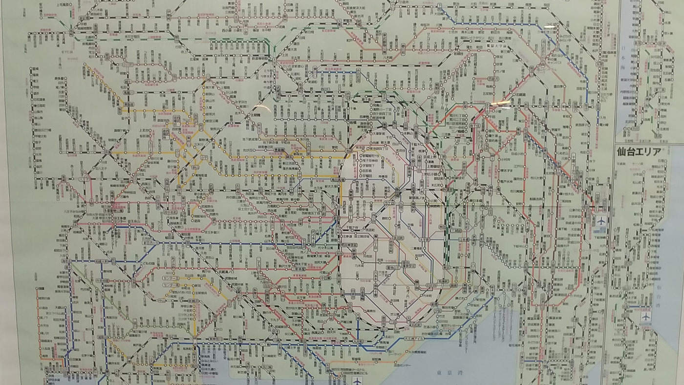 Streckennetz Japan