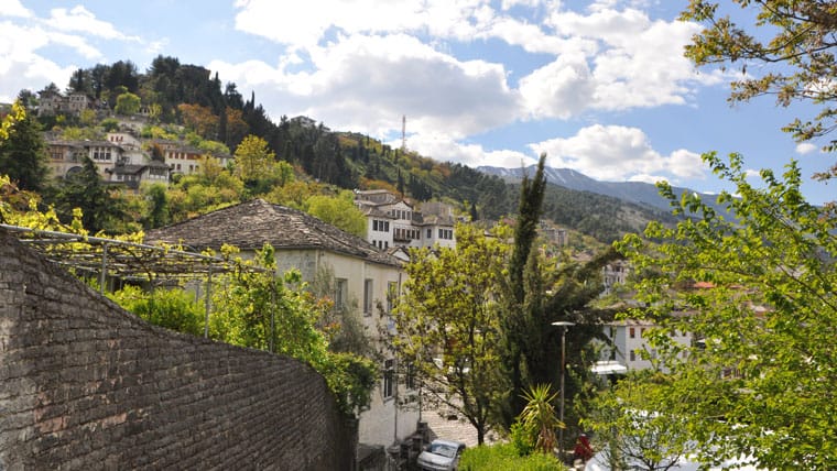 Gjirokasta in Albanien