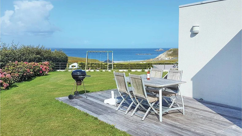 Ferienhaus mit Meerblick in der Bretagne