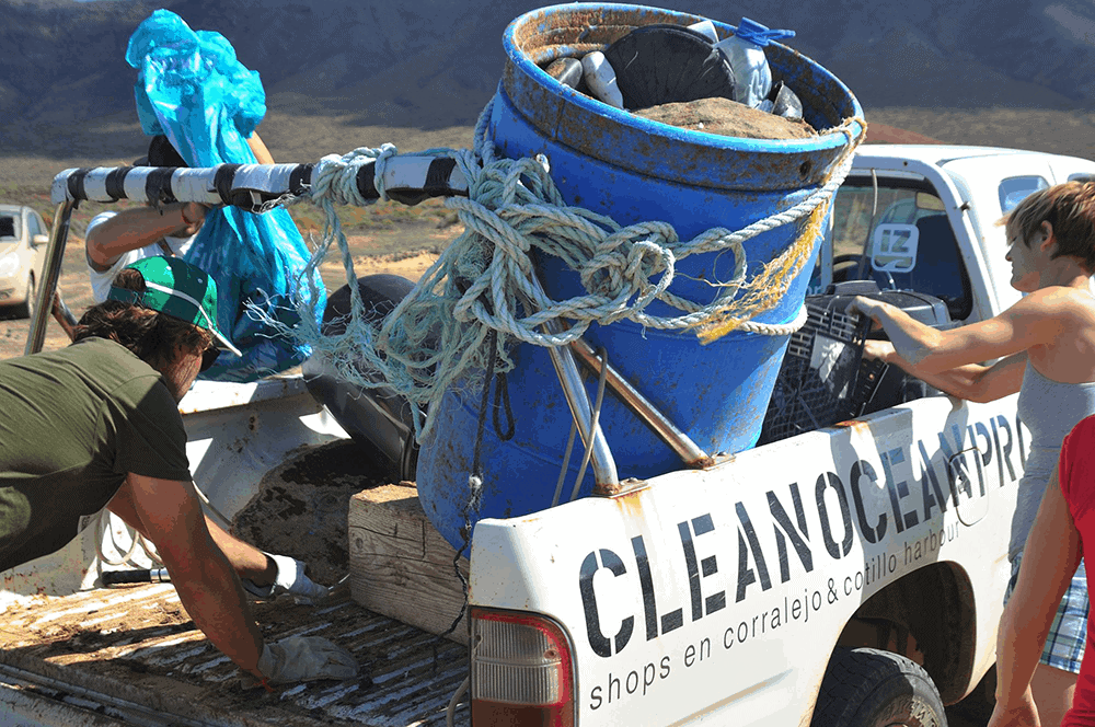 Die lokale Umweltinitiative "Clean Ocean Project" setzt sich für den Meeresschutz und müllfreie Strände auf Fuerteventura ein.