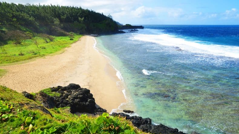 Gris Gris Beach auf Mauritius