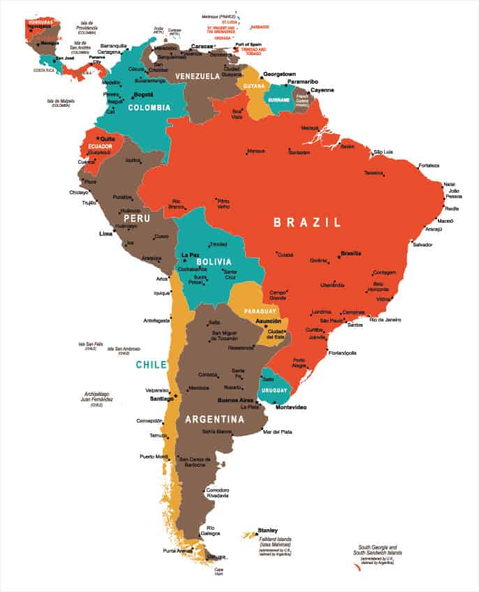 Südamerika kennenlernen