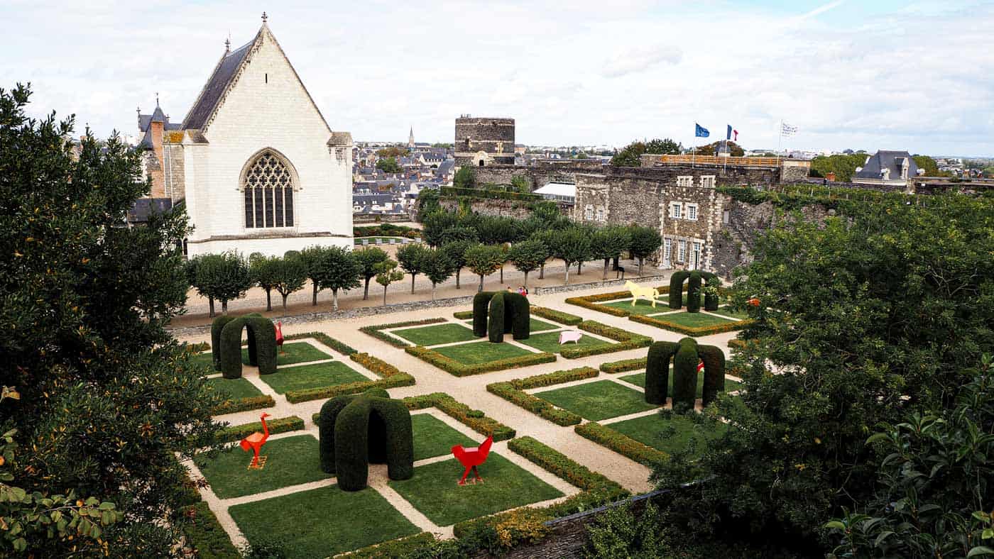 Blick auf den Schlossgarten
