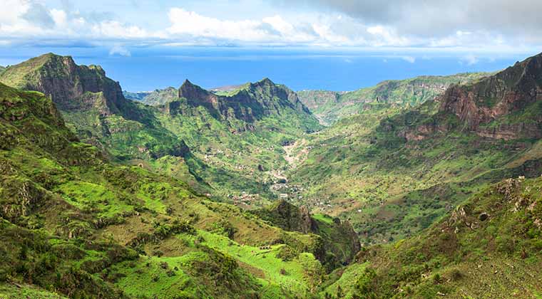 Insel Santiago auf Cabo Verde