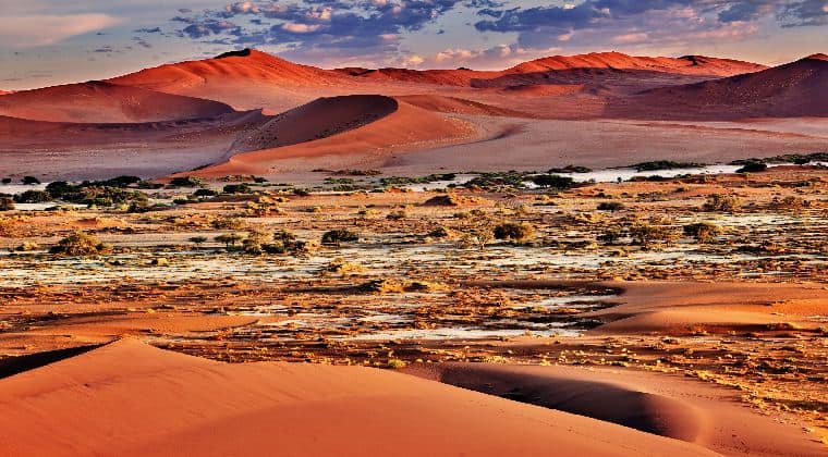 Dünen am Sossusvlei Namibia