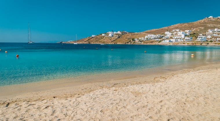Ornos Beach Mykonos