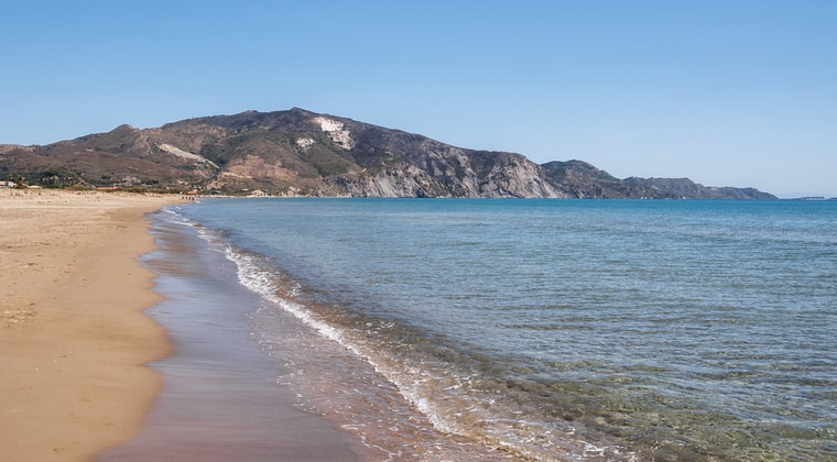 Kalamaki Strand auf Zakynthos