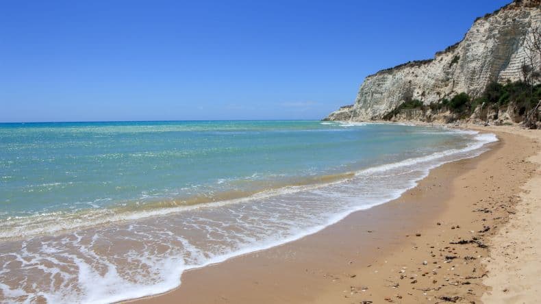 Spiaggia di Capo Bianco Sizilien