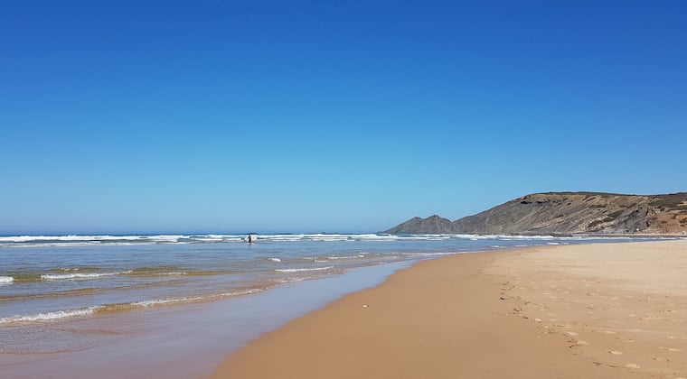 Praia da Amoreira: schönster Portugal Strand