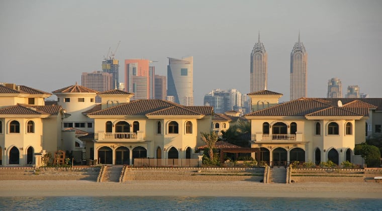 Villen auf Dubai The Palm