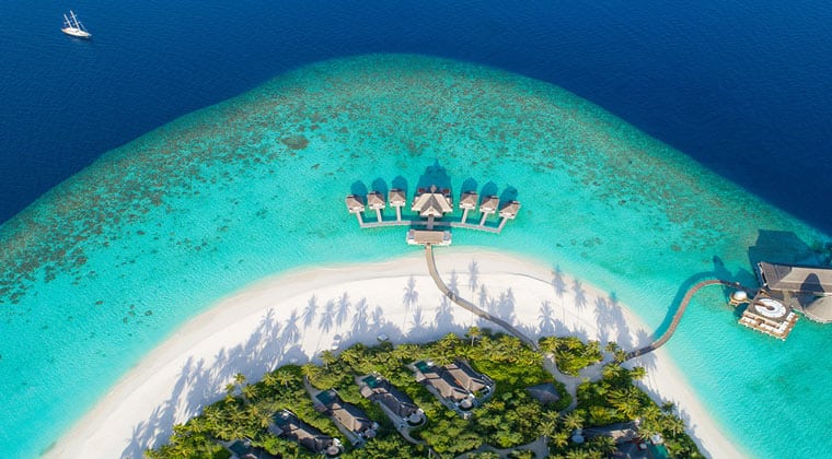 Anantara Kihavah Maldives Villas Strand